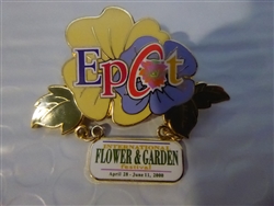 Disney Trading Pins  1607 WDW - Epcot Flower & Garden Festival Logo Pin (2000)