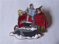 Disney Trading Pin 160702     Wart, Sir Ector and Sir Kay - Sword in the Stone - 60th Anniversary