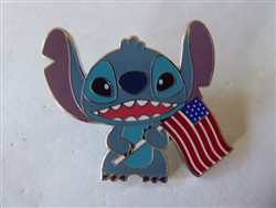 Disney Trading Pins 160762     Pink a la Mode - Stitch - Lilo and Stitch - American Flag - 4th of July