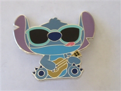 Disney Trading Pin 160763     Pink a la Mode - Stitch - Lilo and Stitch - Blue Sunglasses - Guitar