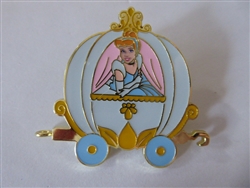Disney Trading Pins 160811     Uncas - Cinderella - Carriage - Princess Train Car - Mystery