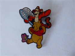 Disney Trading Pins 160900     Loungefly - Tigger and Pooh Butterfly Catching - Pooh Butterflies - Mystery