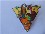 Disney Trading Pins 160907     Loungefly - Todd and Copper - Thanksgiving - Character Holiday - Mystery - Fox and the Hound