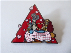Disney Trading Pins 160908     Loungefly - Lady and Tramp - Valentines Day - Character Holiday - Mystery