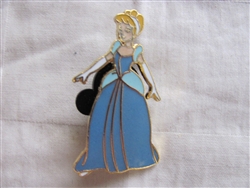 Disney Trading Pin 1610: Cinderella standing in blue gown