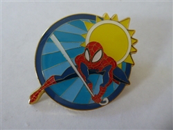 Disney Trading Pin 161025     Loungefly - Spider-Man - Marvel Summertime Heroes - Mystery - Swinging Blue Sky