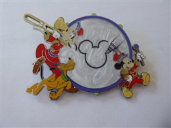 Disney Trading Pin 161127     Mickey, Pluto and Goofy - Band Leader - Dry Erase