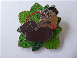 Disney Trading Pin  161145     DL - Baloo and Mowgli - Jungle Book - Best Buds - Tropical Leaves