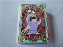 Disney Trading Pin 161168     Pink a la Mode - Boo in Costume - Monsters Inc - Pixar Stained Glass - Wave 1