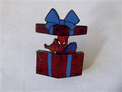 Disney Trading Pin 161202     Loungefly - Spider-Man in Christmas Present - Holiday Gift Box - Slider
