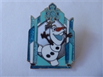 Disney Trading Pin 161229     Uncas - Olaf - Frozen - Glitter Frame - Snowflake