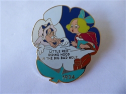 Disney Trading Pins  16123 M&P - Big Bad Wolf & Little Red Riding Hood - Little Red Riding Hood In The Big Bad Wolf 1934 - History of Art 2002