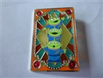 Disney Trading Pin 161248     Pink a la Mode - Little Green Men - Aliens - Toy Story - Pixar Stained Glass - Wave 2