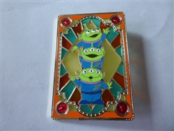 Disney Trading Pin 161248     Pink a la Mode - Little Green Men - Aliens - Toy Story - Pixar Stained Glass - Wave 2