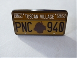 Disney Trading Pins 161267     HKDL - Pinocchio - Pin Trading Carnival - Tuscan Village License Plate PNC 940