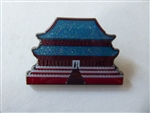 Disney Trading Pin 161351     Loungefly - Mulan and Li Shang - Imperial Palace - Princess Castle Silhouette - Mystery