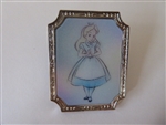 Disney Trading Pin  161471     Uncas - Alice - Sketch Lenticular - Disney 100 - Black and White to Color