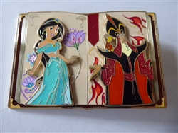 Disney Trading Pin 161474     Pink a la Mode - Jasmine, Jafar and Iago - Aladdin - Storybook