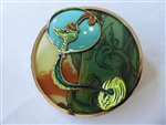 Disney Trading Pin 161508     Artland - Sir Hiss Round - Robin Hood - Alex Hovey Series - Stained Glass - Snake in Balloon ARTIST PROOF
