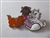 Disney Trading Pin 161542     Uncas - Toulouse, Berlioz and Marie - Aristocats - Playing with Shoe