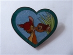 Disney Trading Pin 161635     Loungefly - Faline & Bambi - Animal Couples Heart - Mystery - Bambi