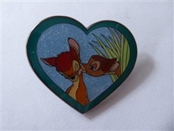 Disney Trading Pin 161635     Loungefly - Faline & Bambi - Animal Couples Heart - Mystery - Bambi
