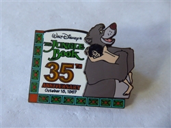 Disney Trading Pin 16166 WDW - The Jungle Book (35th Anniversary) 3D