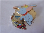 Disney Trading Pin 161750     Dumbo, Timothy and Casey Jr - Disney Visa Rewards - 2024