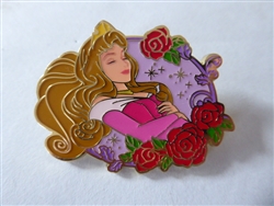 Disney Trading Pin 161826   Aurora - Sleeping Beauty - Bed of Roses