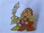 Disney Trading Pin 162062     DLP - Lumiere and Big Ben - Beauty and the Beast