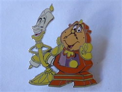 Disney Trading Pin 162062     DLP - Lumiere and Big Ben - Beauty and the Beast