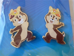 Disney Trading Pin 162258     PALM - Chip and Dale - Year of the Dragon - Lunar New Year 2024