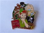 Disney Trading Pin 162490     Japan - Peter Pan - Since 1953 - Map, Treasure Chest, Teddy Bear