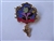 Disney Trading Pin 162492     Japan - Maleficent and Diablo - Sleeping Beauty - Thorns - Dragon Dangle - Raven