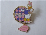 Disney Trading Pin 162513     Japan - Daisy Duck - Pink and Blue Checkerboard - Pink Shoe - Dangle