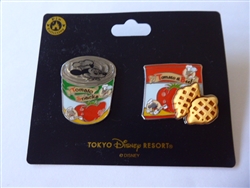 Disney Trading Pin 162599     TDR - Tomato and Beef Snacks Set - Popular Park Sweets