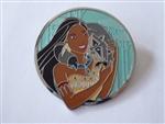 Disney Trading Pin 162798     DPB - Pocahontas and Meeko - Blue Forest - Indian Princess with Raccoon