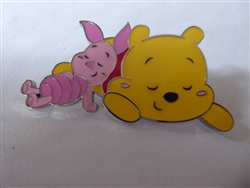 Disney Trading Pin 162873     DLP - Pooh & Piglet Sleeping Cute