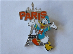 Disney Trading Pin 163119     DLP - Donald Duck - Eiffel Tower - Disneyland Paris