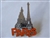 Disney Trading Pin 163185     DLP - Disneyland Paris - Castle - Eiffel Tower