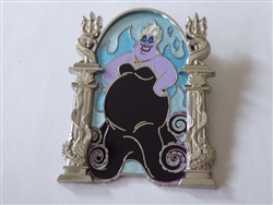 Disney Trading Pin 163267     DPB - Ursula, Flotsam and Jetsam - Triton - Flames - Villains Hallway - Little Mermaid