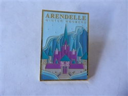 Disney Trading Pin 163661     Loungefly - Arendelle - Winter Wonders - Travel Poster - Castle - Frozen