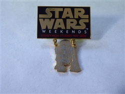 Disney Trading Pin 1637 Disney/MGM Star Wars Weekends 2000 -- R2-D2