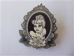 Disney Trading Pin 163789     Loungefly - Cinderella - Princess Black and White Cameo - Mystery