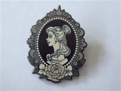 Disney Trading Pin 163792     Loungefly - Belle - Princess Black and White Cameo - Mystery - Beauty and the Beast