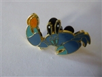 Disney Trading Pin 163842     Cute Blue Crab - Pirates of the Caribbean Booster - Gold Coin - Doubloon