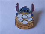 Disney Trading Pin 164023     PALM - Stitch - Lilo and Stitch - Eating Bao Buns - Core Line