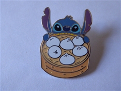 Disney Trading Pin 164023     PALM - Stitch - Lilo and Stitch - Eating Bao Buns - Core Line