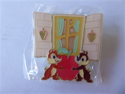 Disney Trading Pin  164060     Japan - Chip and Dale - Red Apple - Snow White's Adventures - To the World of Your Dreams - Mystery