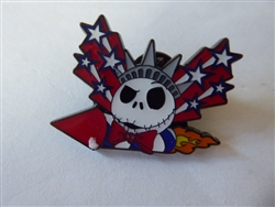 Disney Trading Pin 164263     Loungefly - Jack Skellington - Fourth of July - Holiday Mystery - Nightmare Before Christmas